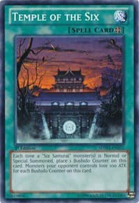 Temple of the Six - Structure Deck: Samurai Warlords - YuGiOh card