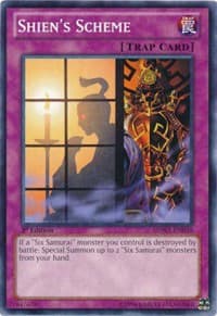 Shien's Scheme - Structure Deck: Samurai Warlords - YuGiOh card