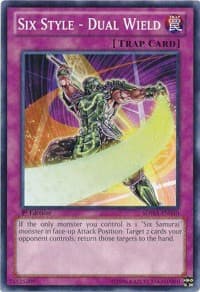 Six Style - Dual Wield - Structure Deck: Samurai Warlords - YuGiOh card