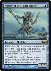 Master of the Pearl Trident - Magic 2013 (M13) - Magic: The Gathering card