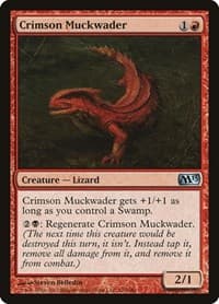 Crimson Muckwader - Magic 2013 (M13) - Magic: The Gathering card