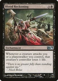 Blood Reckoning - Magic 2013 (M13) - Magic: The Gathering card