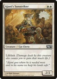 Ajani's Sunstriker - Magic 2013 (M13) - Magic: The Gathering card