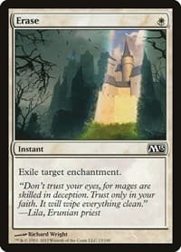 Erase - Magic 2013 (M13) - Magic: The Gathering card