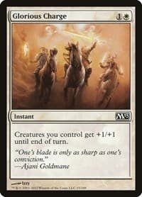 Glorious Charge - Magic 2013 (M13) - Magic: The Gathering card