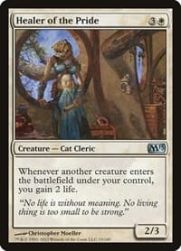 Healer of the Pride - Magic 2013 (M13) - Magic: The Gathering card