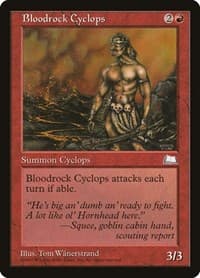 Bloodrock Cyclops - Weatherlight - Magic: The Gathering card