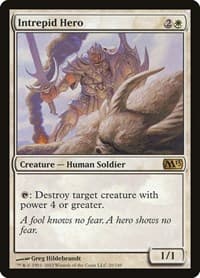Intrepid Hero - Magic 2013 (M13) - Magic: The Gathering card