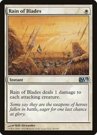 Rain of Blades - Magic 2013 (M13) - Magic: The Gathering card