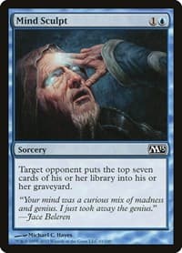 Mind Sculpt - Magic 2013 (M13) - Magic: The Gathering card