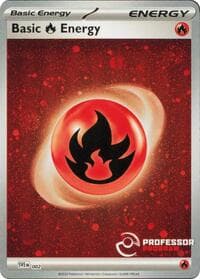 Fire Energy (2023) - Professor Program Promos - Pokemon card