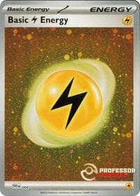 Lightning Energy (2023) - Professor Program Promos - Pokemon card