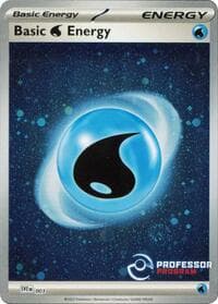 Water Energy (2023) - Professor Program Promos - Pokemon card