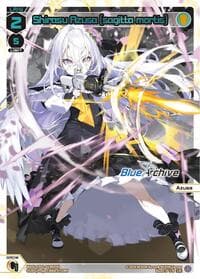 Shirasu Azusa [sagitta mortis] (LR) - Blue Archive DIVA - WIXOSS card