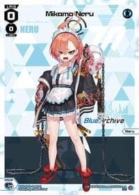 Mikamo Neru (Parallel) - Blue Archive DIVA - WIXOSS card