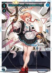 Mikamo Neru [Enhanced Rage] (LR) - Blue Archive DIVA - WIXOSS card