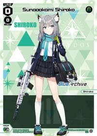 Sunaookami Shiroko (Parallel) - Blue Archive DIVA - WIXOSS card