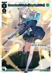 Sunaookami Shiroko [Very Rapid Fire] (LR) - Blue Archive DIVA - WIXOSS card