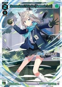 Sunaookami Shiroko [Grenade Lob] (LR) - Blue Archive DIVA - WIXOSS card