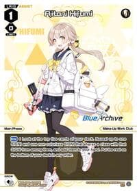 Ajitani Hifumi (Parallel) - Blue Archive DIVA - WIXOSS card