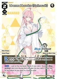 Urawa Hanako (Swimsuit) (Parallel) - Blue Archive DIVA - WIXOSS card