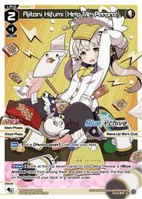 Ajitani Hifumi [Help Me, Peroro!] (Parallel) - Blue Archive DIVA - WIXOSS card