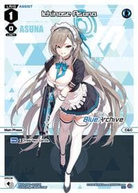 Ichinose Asuna (Parallel) - Blue Archive DIVA - WIXOSS card