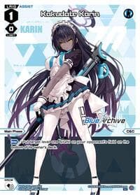 Kakudate Karin (Parallel) - Blue Archive DIVA - WIXOSS card