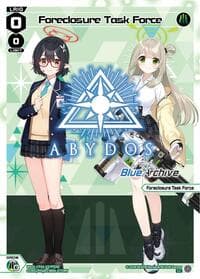 Foreclosure Task Force (Parallel) - Blue Archive DIVA - WIXOSS card