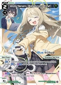 Izayoi Nonomi [Punishment Time!] (Parallel) - Blue Archive DIVA - WIXOSS card
