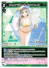 Izayoi Nonomi (Swimsuit) - Blue Archive DIVA - WIXOSS card