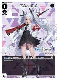 Shiromi Iori (Parallel) - Blue Archive DIVA - WIXOSS card