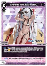 Shiromi Iori (Swimsuit) - Blue Archive DIVA - WIXOSS card