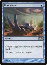 Unsummon - Magic 2013 (M13) - Magic: The Gathering card