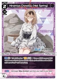 Hinomiya Chinatsu (Hot Spring) - Blue Archive DIVA - WIXOSS card