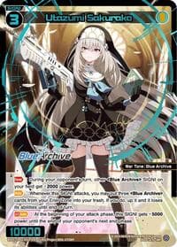 Utazumi Sakurako (SRP) - Blue Archive DIVA - WIXOSS card