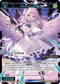 Misono Mika (SRP) - Blue Archive DIVA - WIXOSS card