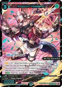 Kosaka Wakamo (SRP) - Blue Archive DIVA - WIXOSS card