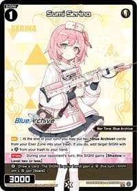 Sumi Serina (Parallel) - Blue Archive DIVA - WIXOSS card