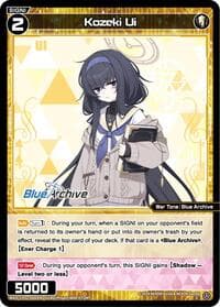 Kozeki Ui - Blue Archive DIVA - WIXOSS card