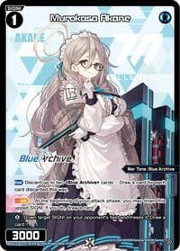 Murokasa Akane (Parallel) - Blue Archive DIVA - WIXOSS card