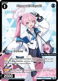 Kurosaki Koyuki (Parallel) - Blue Archive DIVA - WIXOSS card