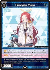 Hanaoka Yuzu - Blue Archive DIVA - WIXOSS card