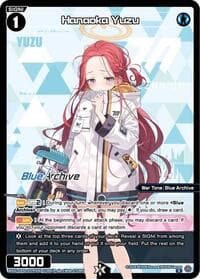 Hanaoka Yuzu (Parallel) - Blue Archive DIVA - WIXOSS card
