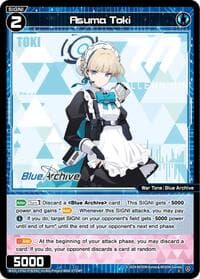 Asuma Toki - Blue Archive DIVA - WIXOSS card