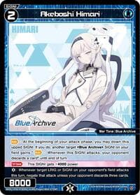 Akeboshi Himari - Blue Archive DIVA - WIXOSS card