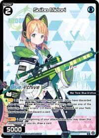 Saiba Midori (Parallel) - Blue Archive DIVA - WIXOSS card