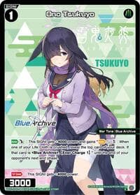 Ono Tsukuyo (Parallel) - Blue Archive DIVA - WIXOSS card