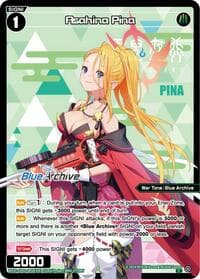 Asahina Pina (Parallel) - Blue Archive DIVA - WIXOSS card