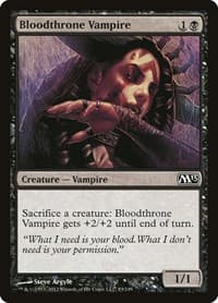 Bloodthrone Vampire - Magic 2013 (M13) - Magic: The Gathering card